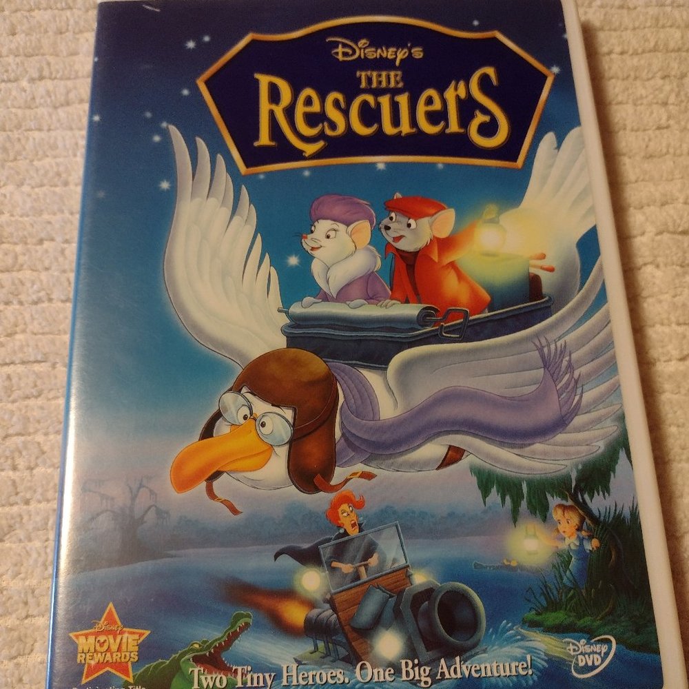 The Rescuers Disney DVD Movie